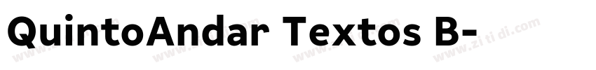 QuintoAndar Textos B字体转换